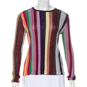 Multicolor Striped Women's Sweater